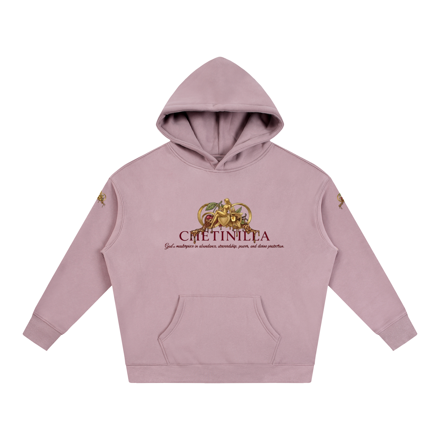 Gift to Man Oversize Fleeced Hoodie