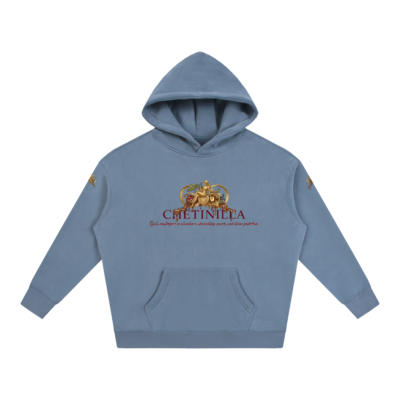 Gift to Man Oversize Fleeced Hoodie