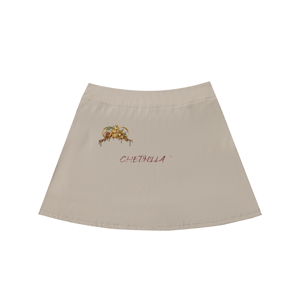 P31 High-Waist Pocketed A-Line Skirt