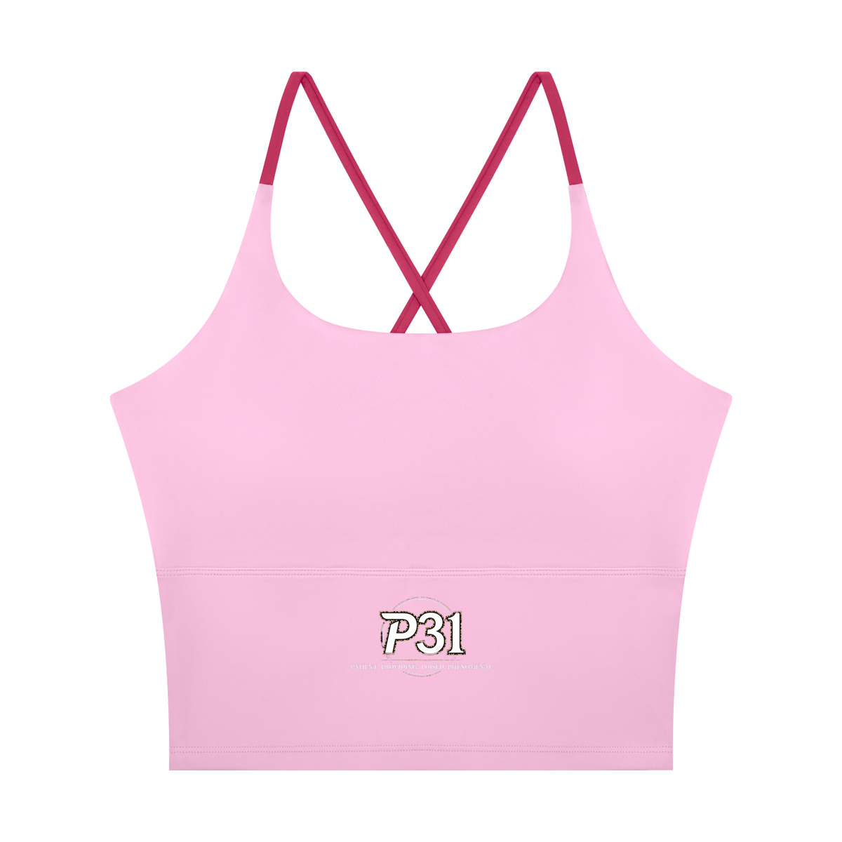 P31 Women's Color Block Yoga Tank Top