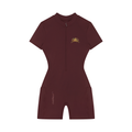 P31 Women's Quarter-Zip Short Sleeve Romper