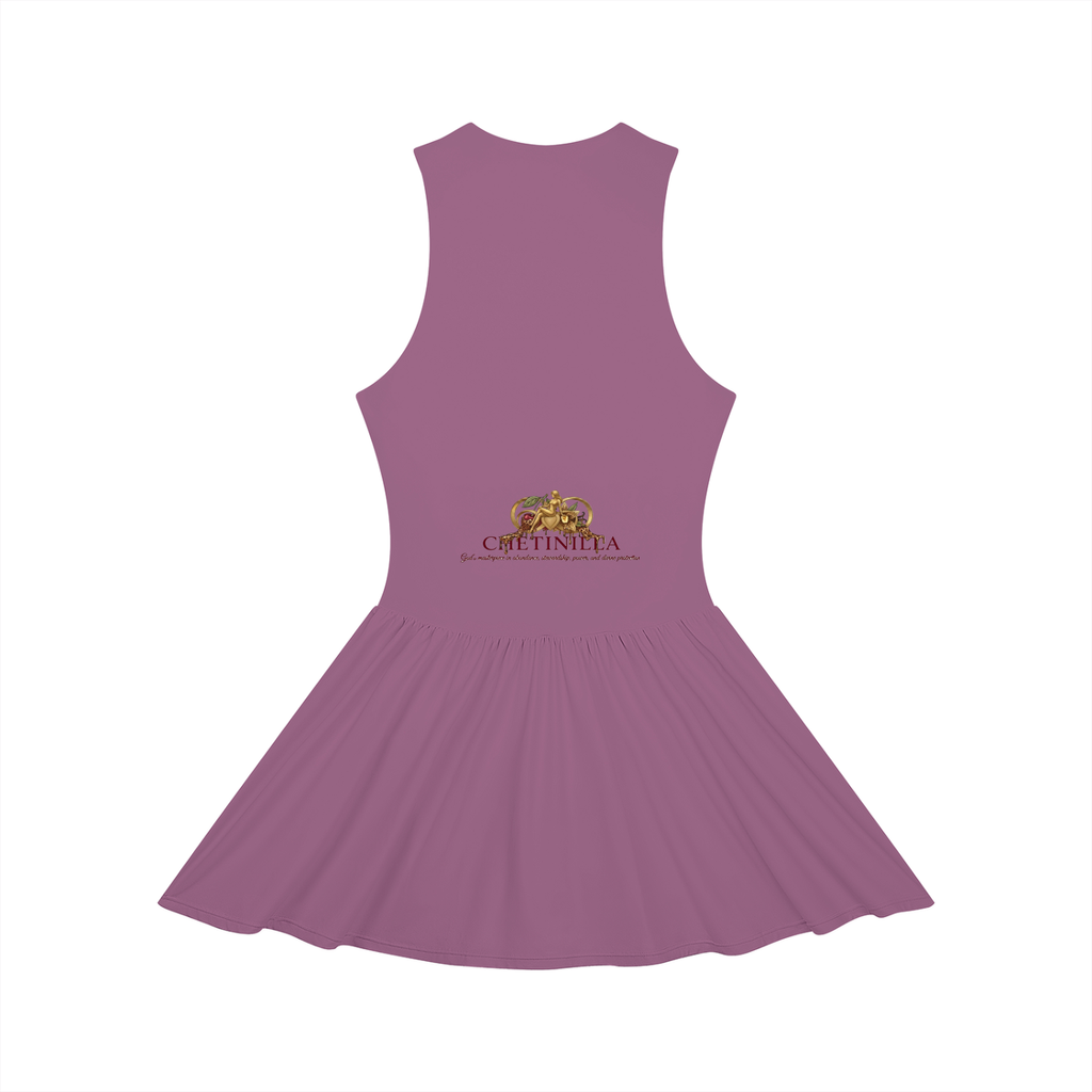 P31 Ruched Sleeveless Full-Zip Dress