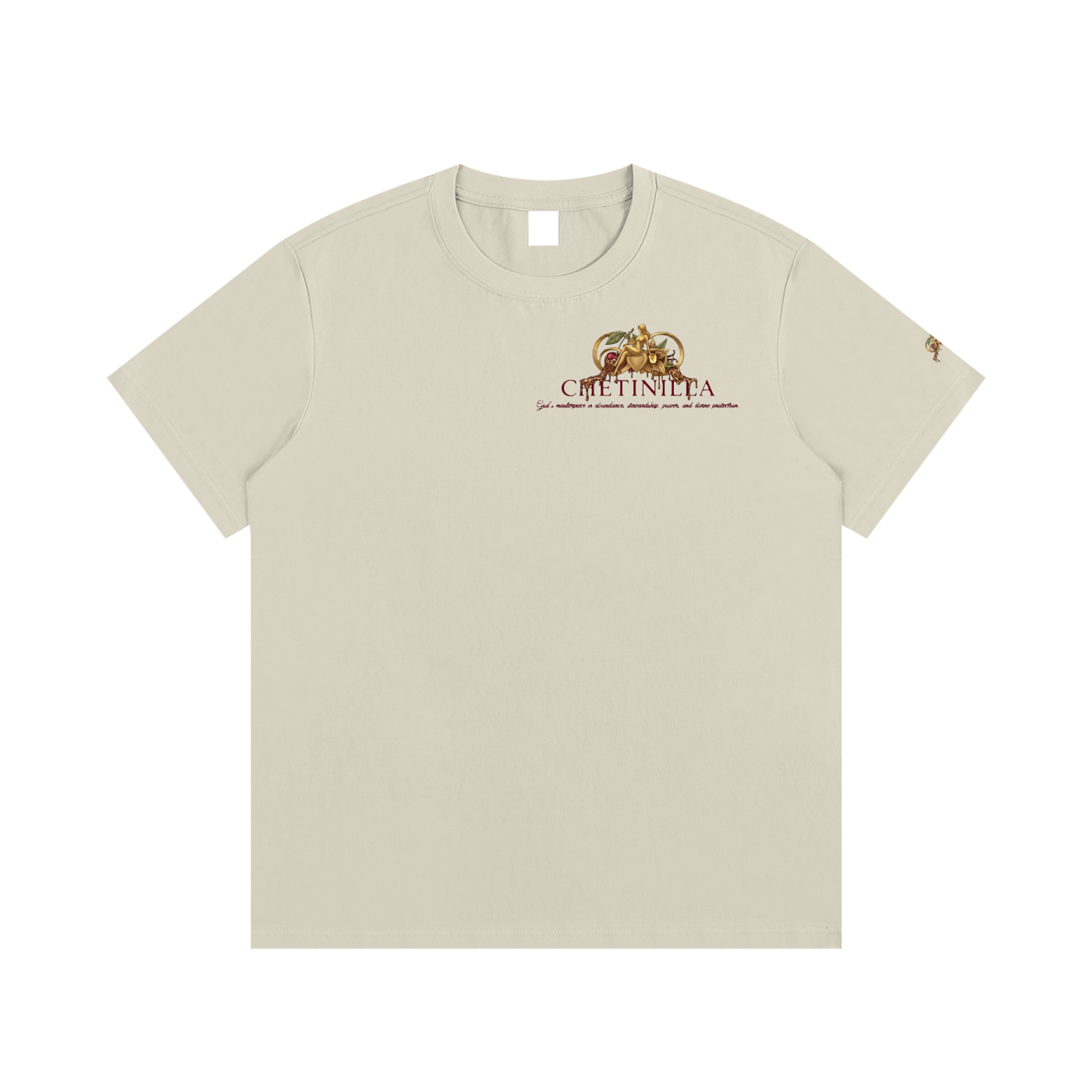 “Southern Hospitality w/ logos” Essential Cotton T-Shirt