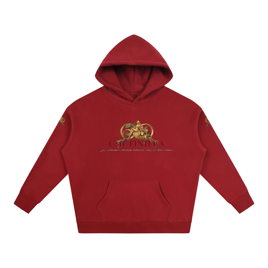 Gift to Man Oversize Fleeced Hoodie