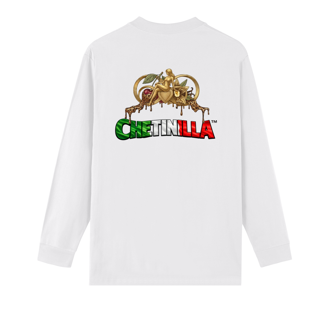 “Mexico Heal The World” Crew Neck Drop Shoulder Long Sleeve Shirt