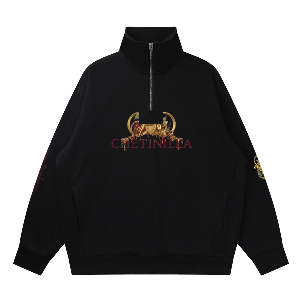 FOG Quarter-Zip Drop Shoulder Sweatshirt