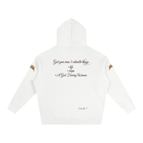 Gift to Man Oversize Fleeced Hoodie