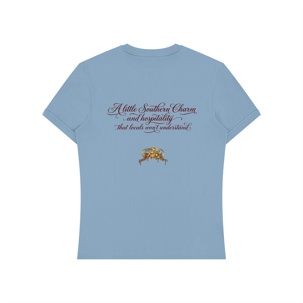 “Southern Hospitality” Unisex Heavyweight Slim Fit T-Shirt