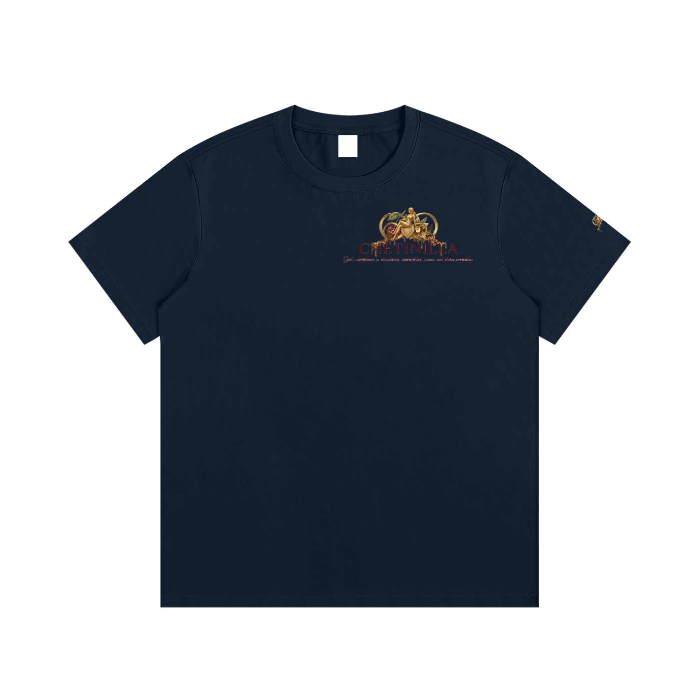 “Southern Hospitality w/ logos” Essential Cotton T-Shirt
