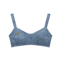 “God Flow” Women's Faux Denim Sports Bra