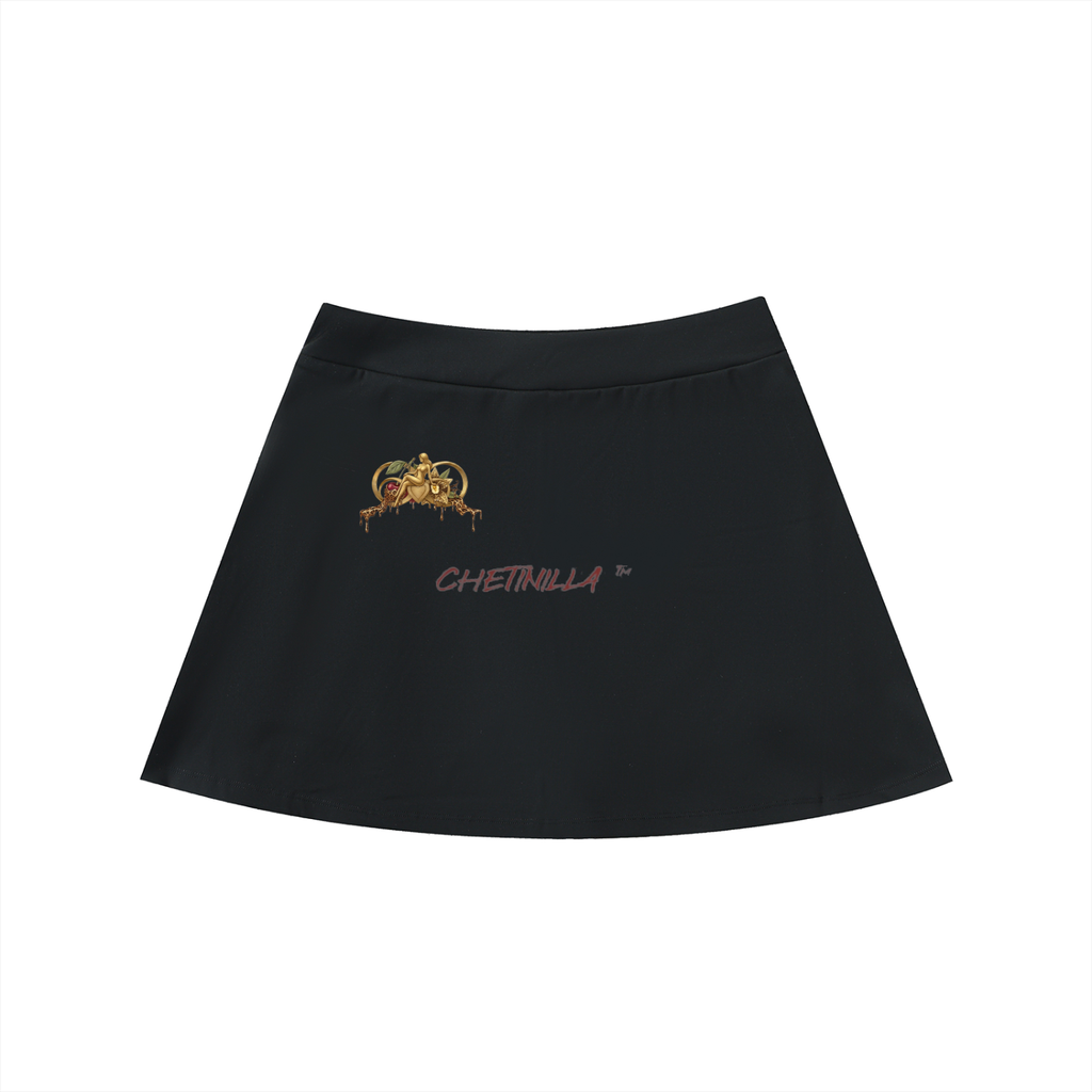P31 High-Waist Pocketed A-Line Skirt