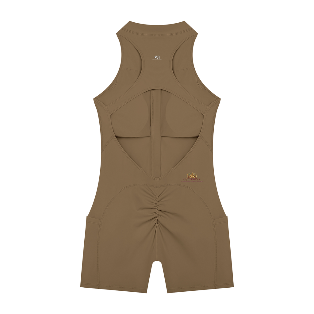 Women’s P31 Quarter-Zip Yoga Romper