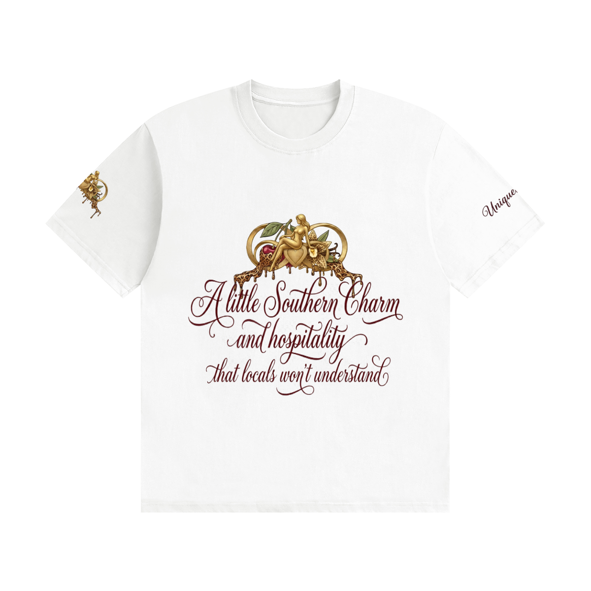 Unisex PLUS (up to 3x) Southern Hospitality Seamless Cotton T-Shirt