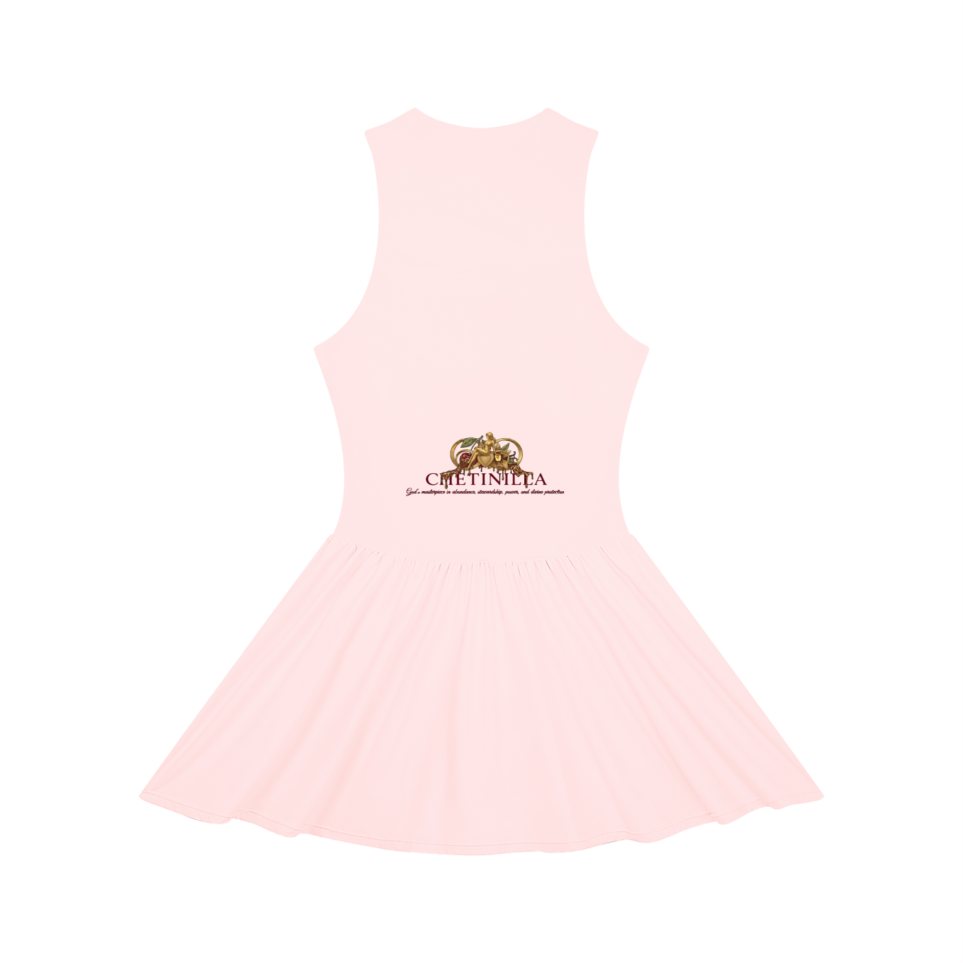 P31 Ruched Sleeveless Full-Zip Dress
