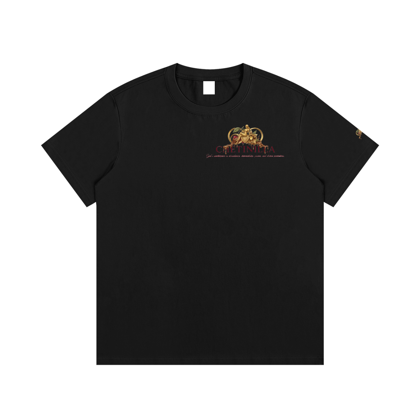 “Southern Hospitality w/ logos” Essential Cotton T-Shirt