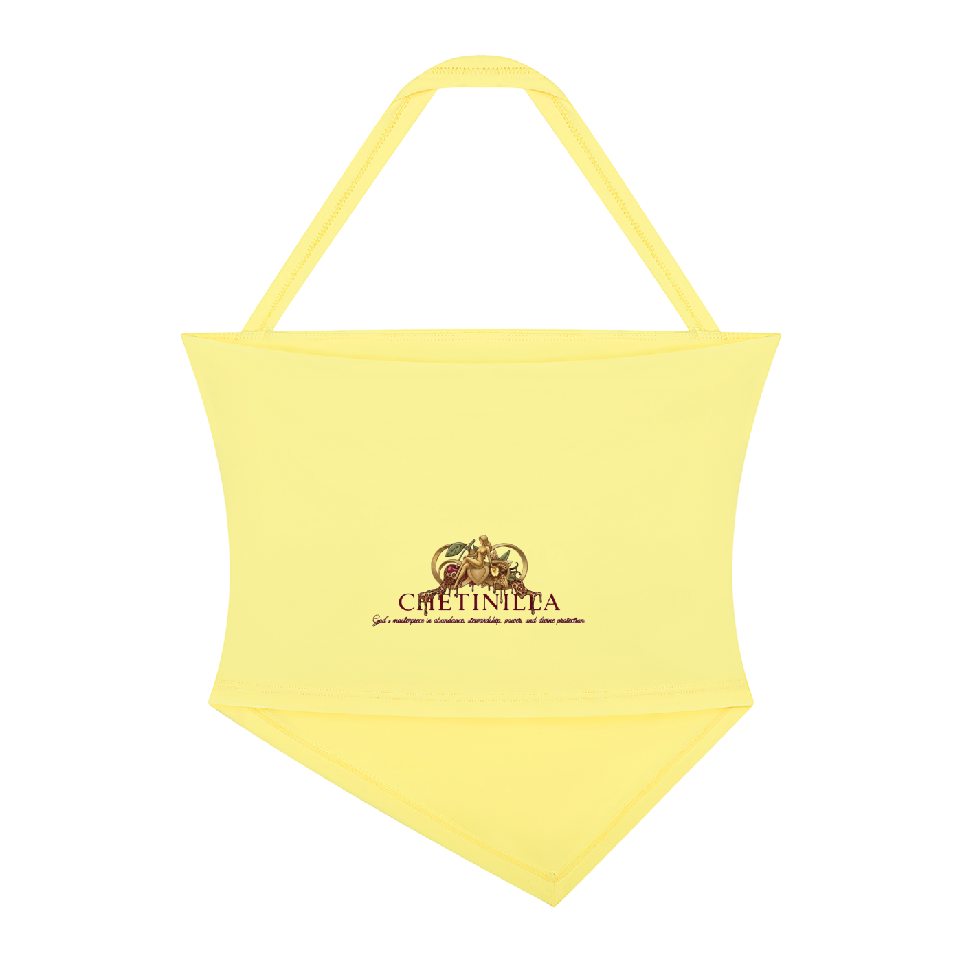 Women’s Ruched Halter Neck Yoga Tank Top