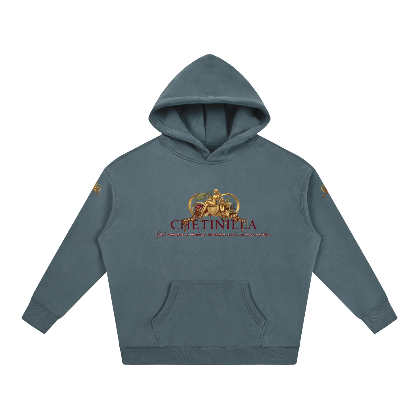Gift to Man Oversize Fleeced Hoodie