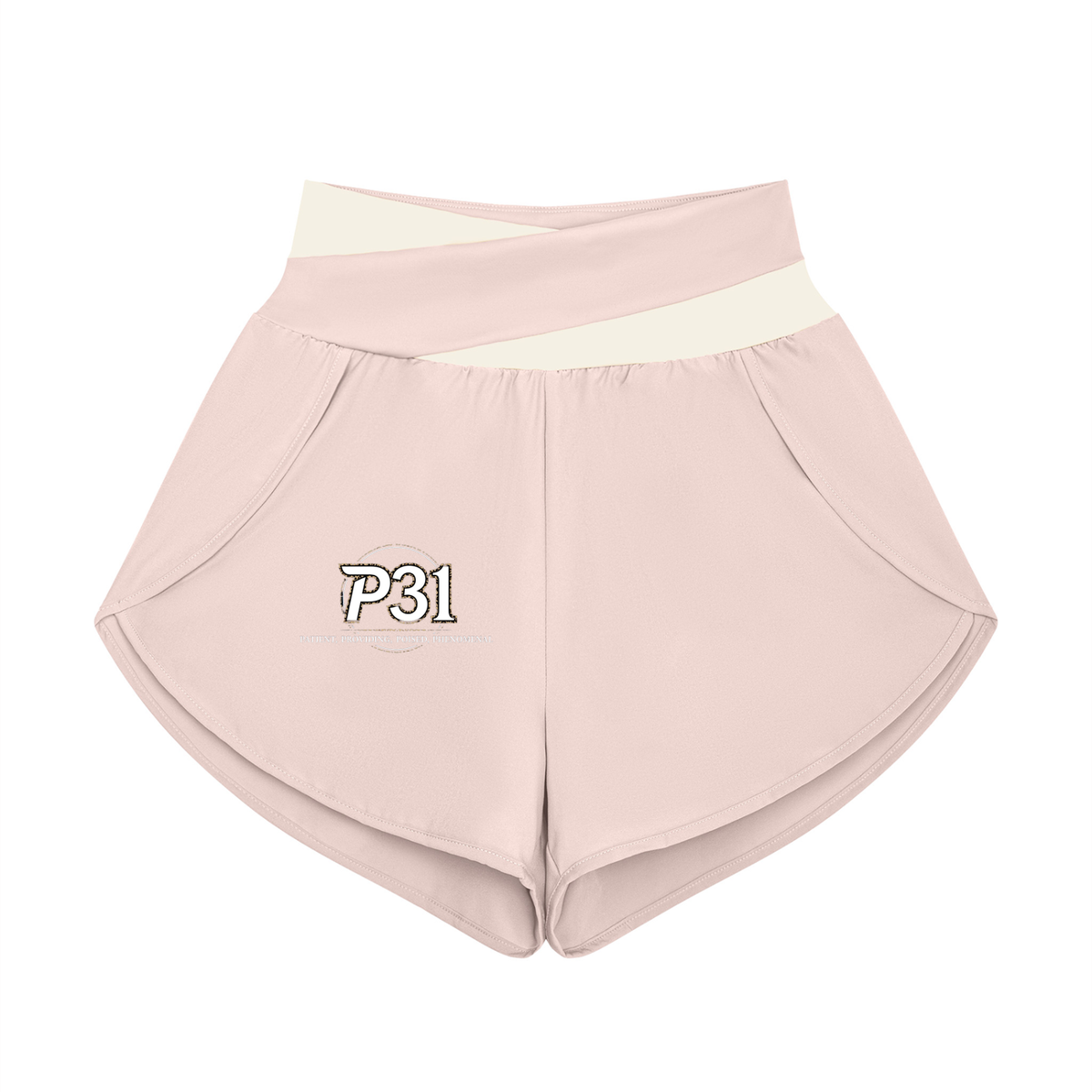 P31 Women’s Yoga Panelled Shorts