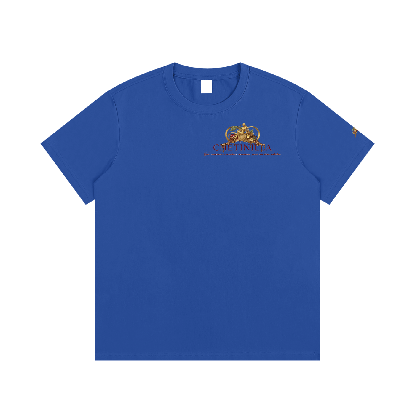 “Southern Hospitality w/ logos” Essential Cotton T-Shirt