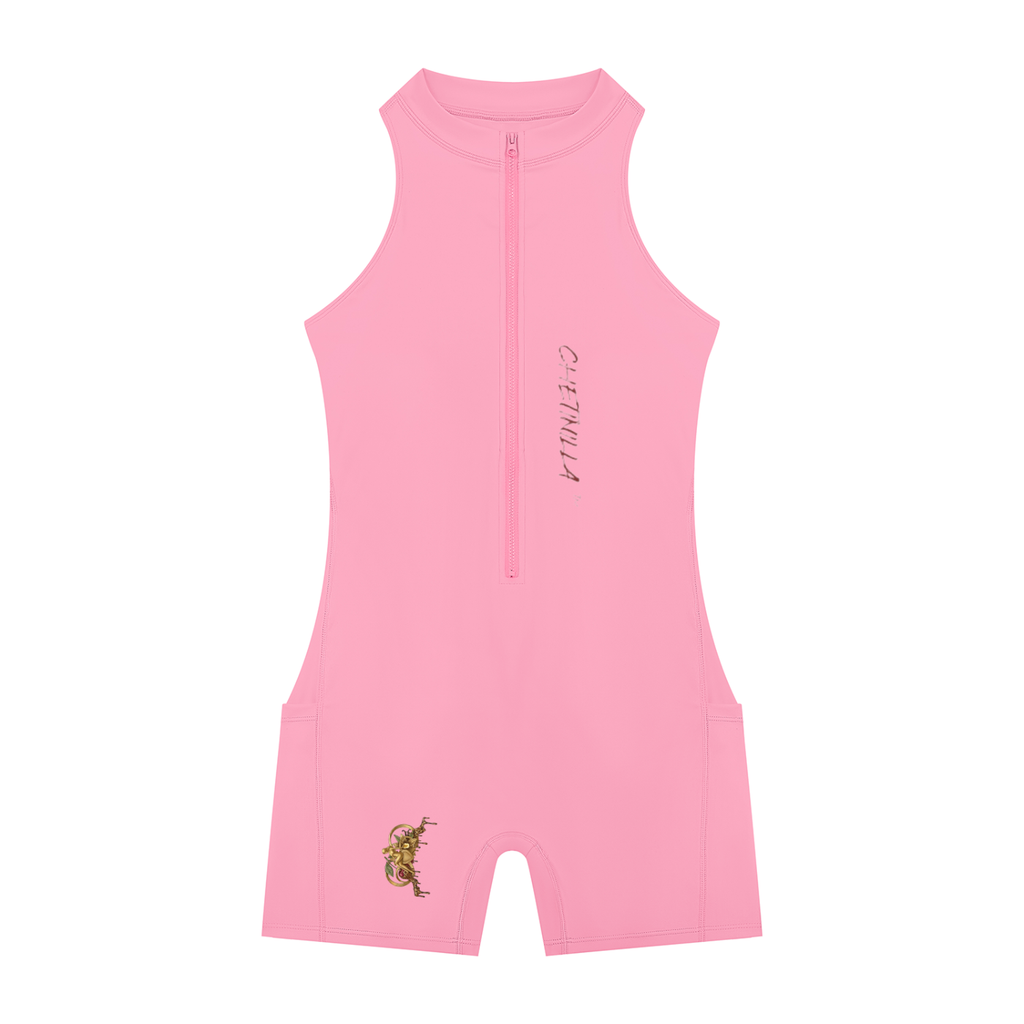 Women’s P31 Quarter-Zip Yoga Romper