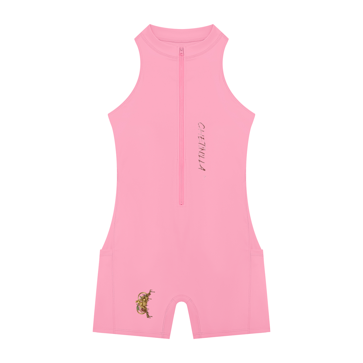 Women’s P31 Quarter-Zip Yoga Romper