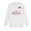 “Colombia Heal The World” Crew Neck Drop Shoulder Long Sleeve Shirt