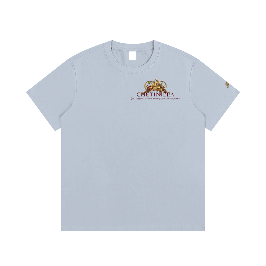 “Southern Hospitality w/ logos” Essential Cotton T-Shirt
