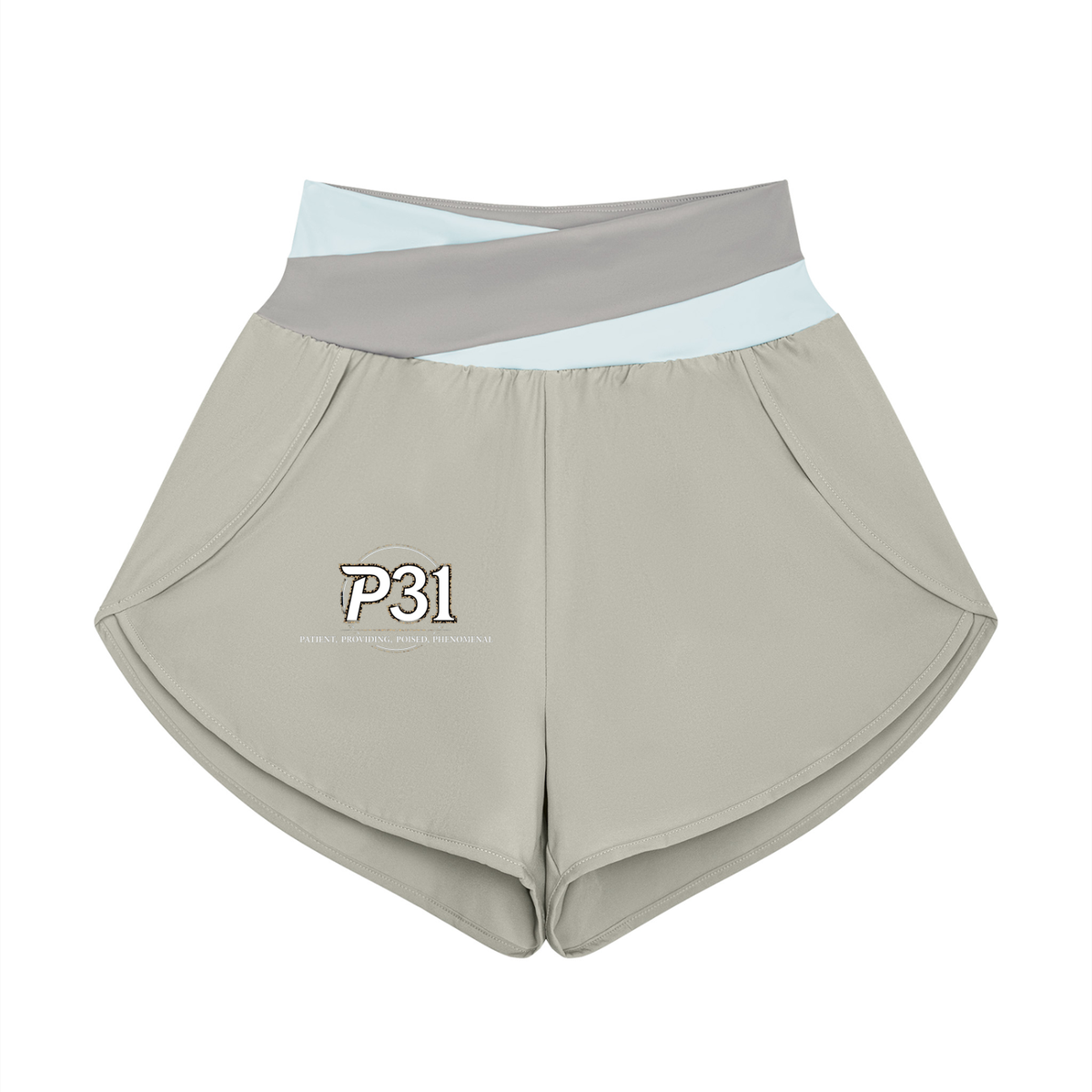 P31 Women’s Yoga Panelled Shorts