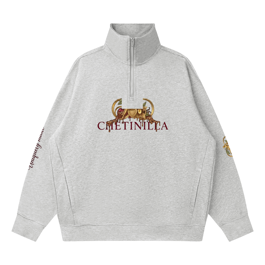 FOG Quarter-Zip Drop Shoulder Sweatshirt