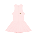 P31 Ruched Sleeveless Full-Zip Dress