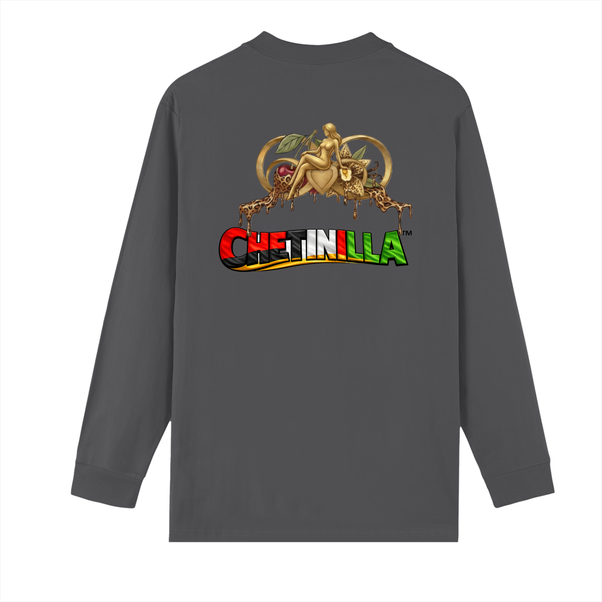 “Juneteenth Heal The World” Crew Neck Drop Shoulder Long Sleeve Shirt