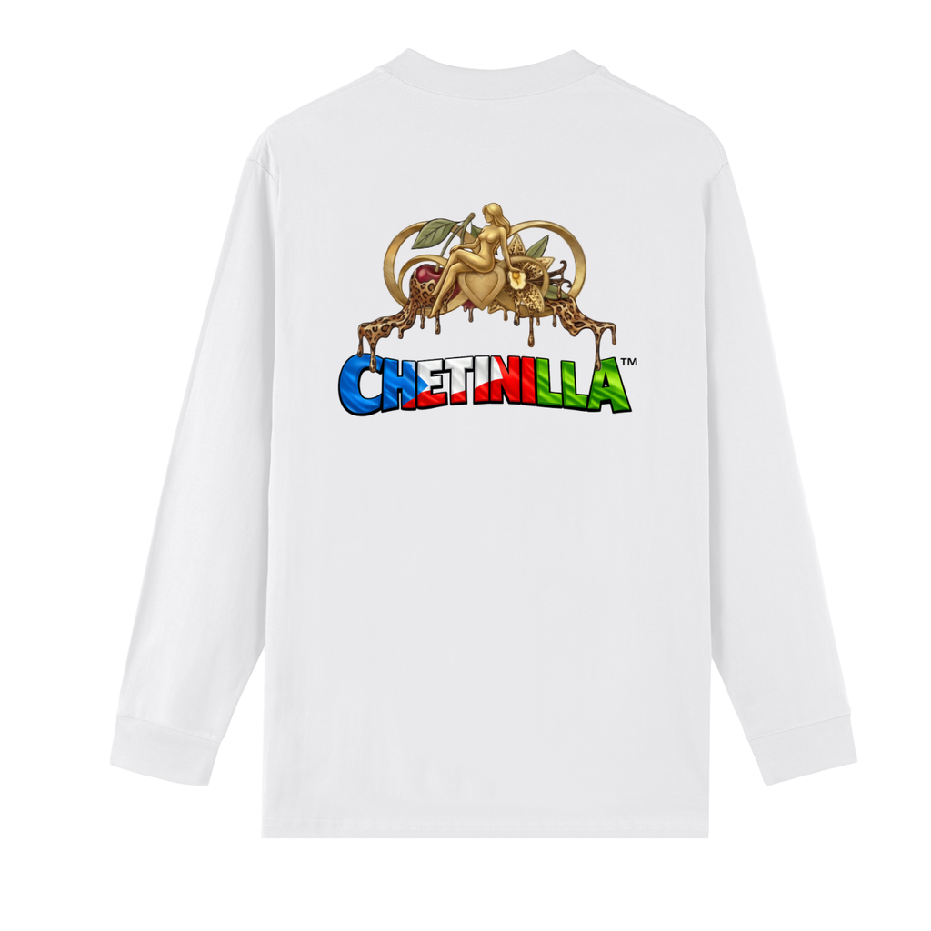 “Equatorial Guinea-Heal the World” Crew Neck Drop Shoulder Long Sleeve Shirt