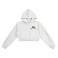 “FOG” Essential Cropped Hoodie