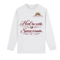“Equatorial Guinea-Heal the World” Crew Neck Drop Shoulder Long Sleeve Shirt