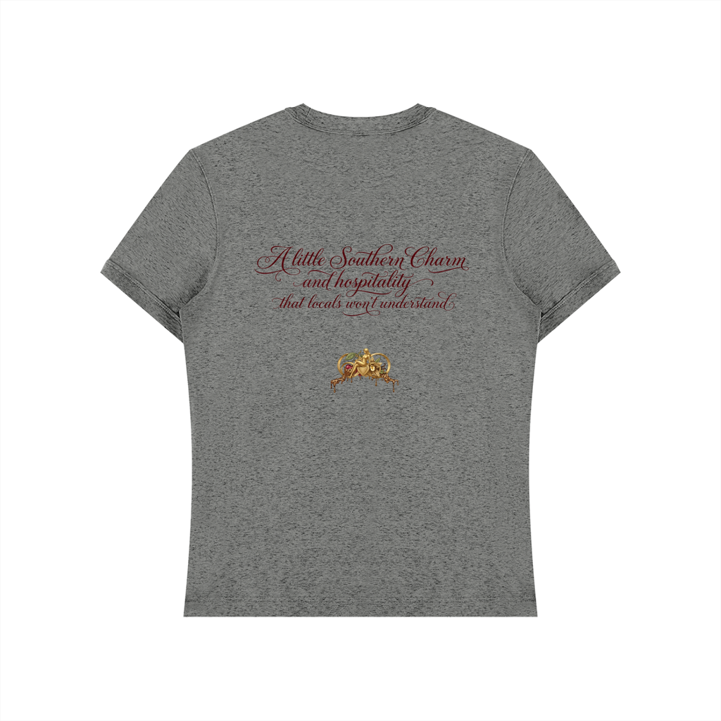 “Southern Hospitality” Unisex Heavyweight Slim Fit T-Shirt
