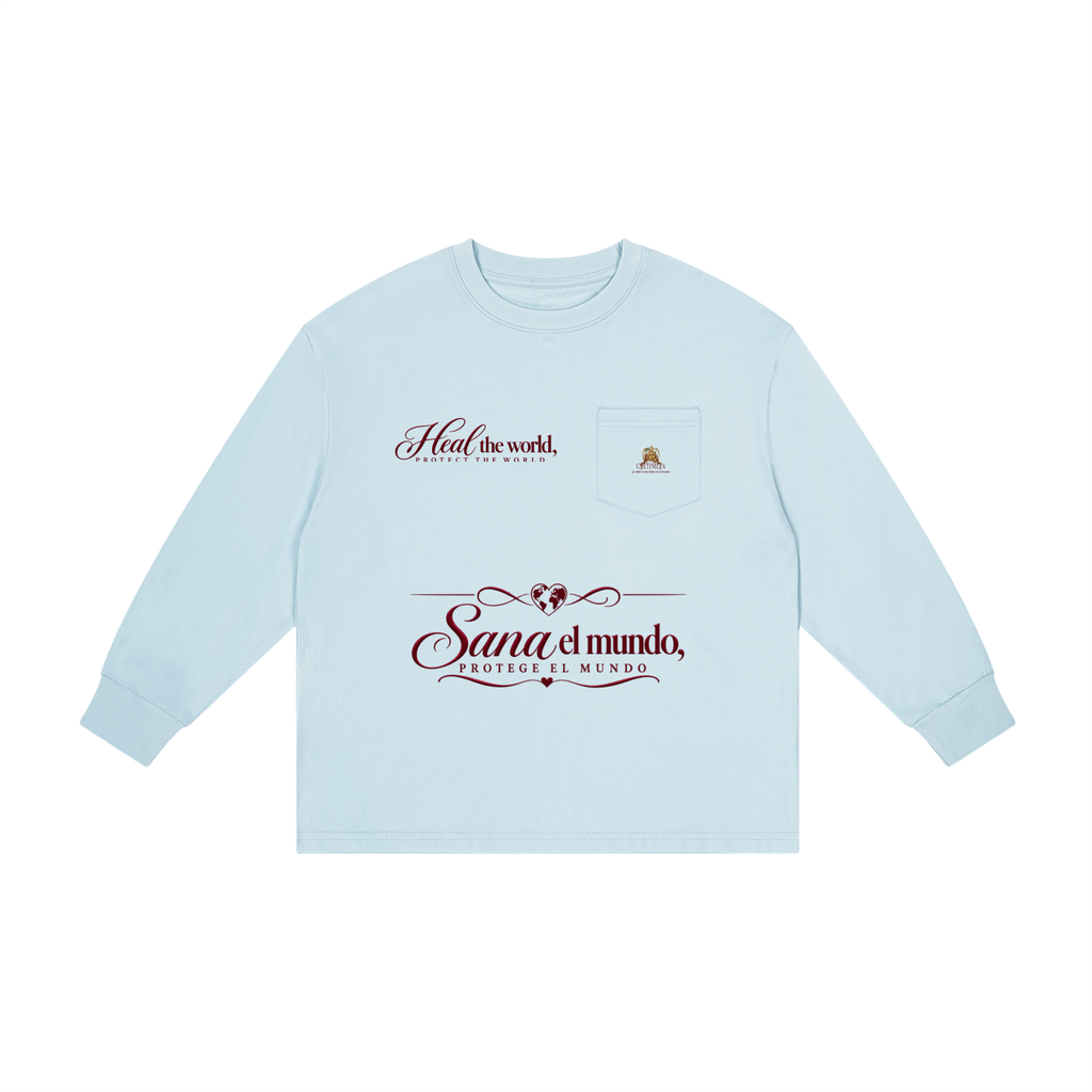 Kid's “USA Heal The World” Long Sleeve T-Shirt