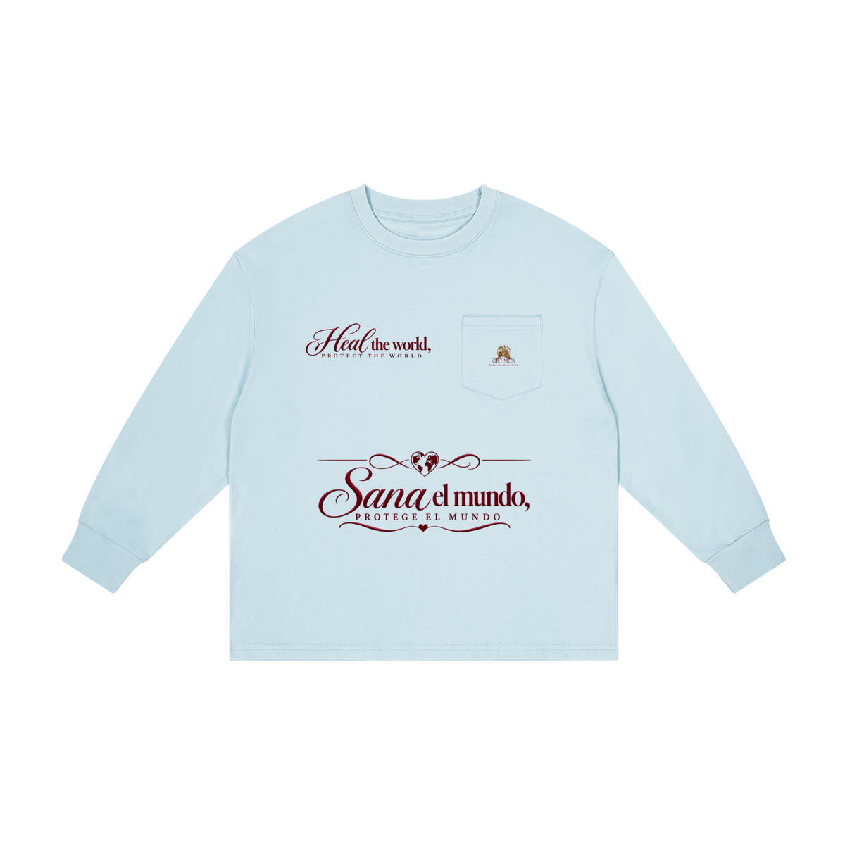 Kid's “USA Heal The World” Long Sleeve T-Shirt